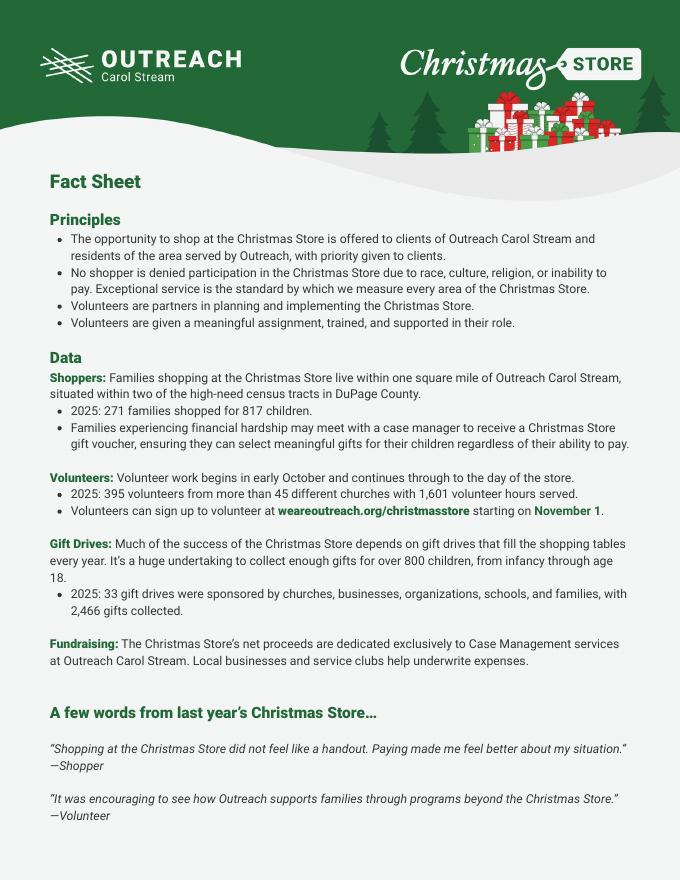 2025 Fact Sheet
